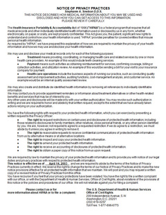 Click the image to download the privacy practices form